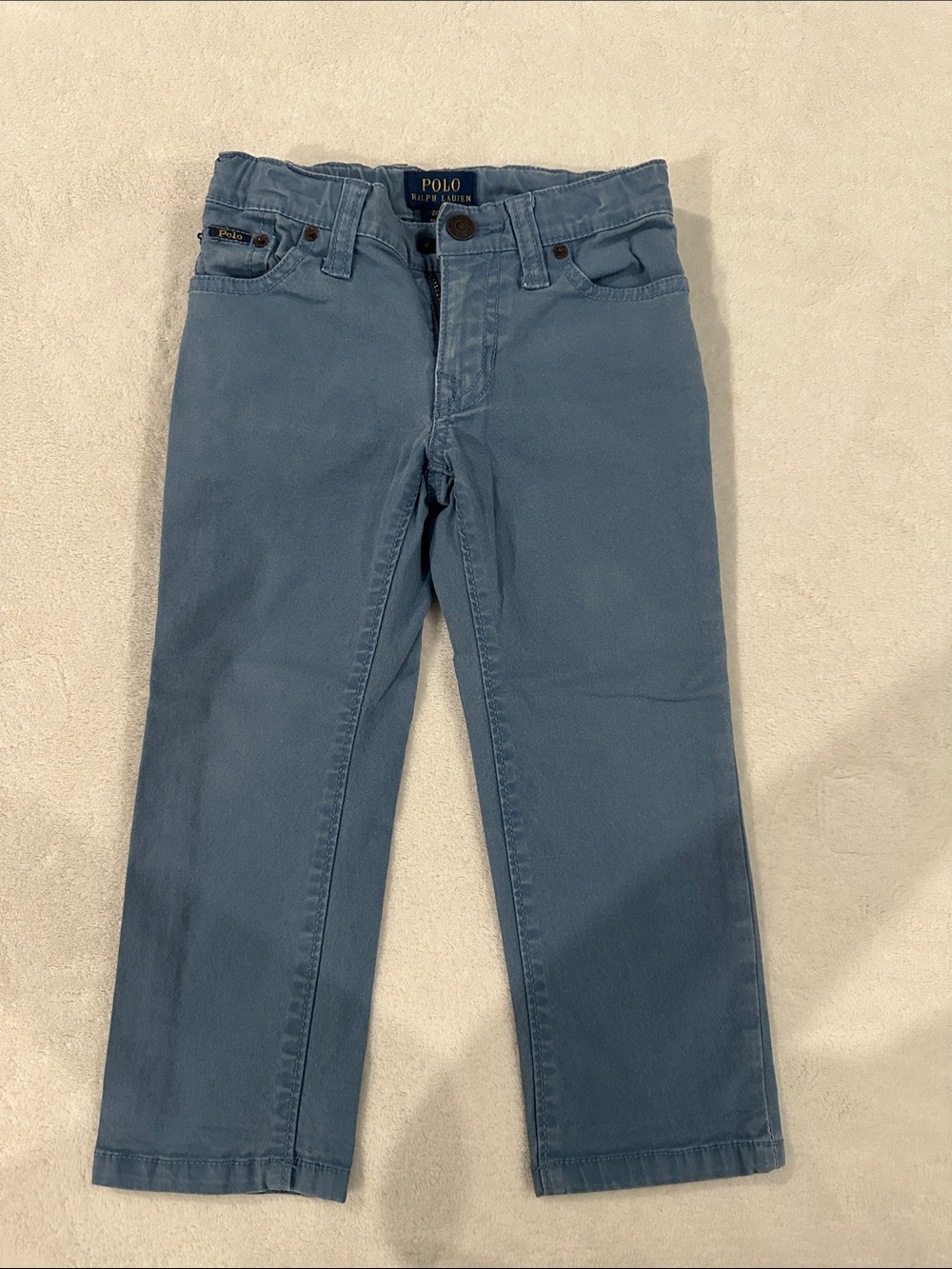Polo by Ralph Lauren Boys' Dusty Blue Straight Pants